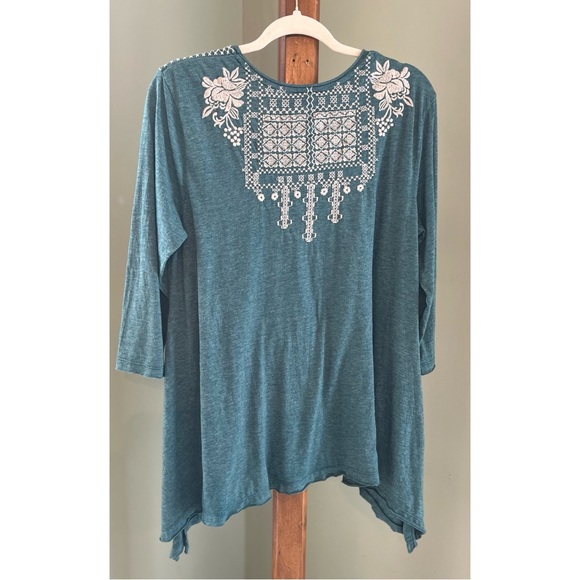 Johnny Was Embroidered Women's Top - Picture 3 of 6